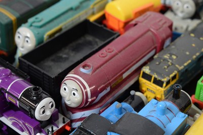 Lot 362 - A collection of Thomas the Tank Engine 00-Gauge locomotives and other railway models