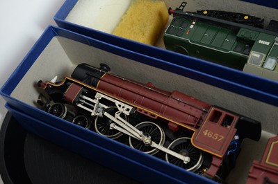 Lot 364 - A collection of 00-Gauge model locomotives and tenders