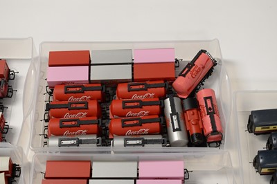 Lot 378 - A collection of Hornby 0-4-0 Coca Cola advertising locomotives