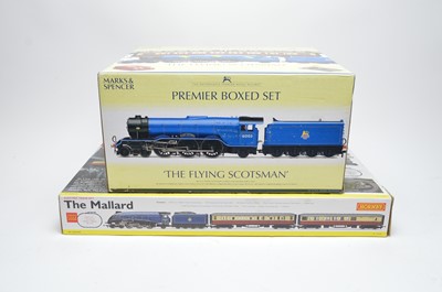 Lot 333 - A Hornby ‘The Mallard’ electric train set; and a ‘The Flying Scotsman’ boxed set