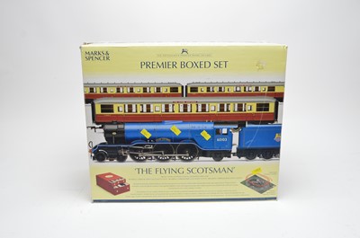 Lot 333 - A Hornby ‘The Mallard’ electric train set; and a ‘The Flying Scotsman’ boxed set