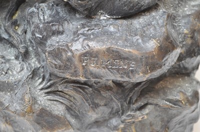 Lot 1285 - After Pierre-Jules Mêne: a bronze bear