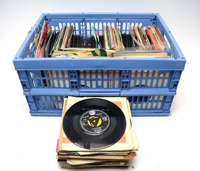 Lot 1131 - A collection of 7" singles from the 50's and 60's