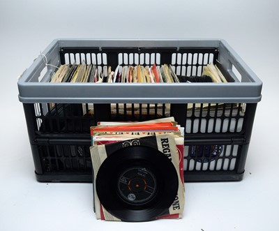 Lot 1133 - A collection of 7" singles from the 50's and 60's