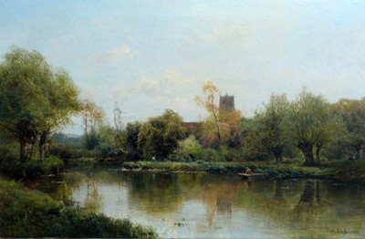 Lot 147 - Alfred de Breanski - The Heat of Noon | oil