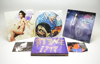 Lot 1046 - A collection of Prince singles and LPs