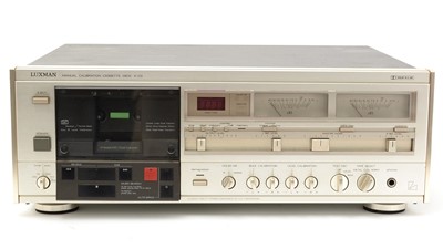 Lot 980 - A Luxman K-03 cassette deck