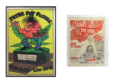 Lot 1020 - 2 framed music related posters