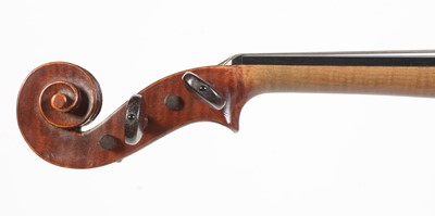 Lot 771 - French violin, cased