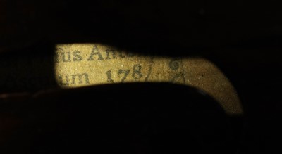 Lot 340 - German violin