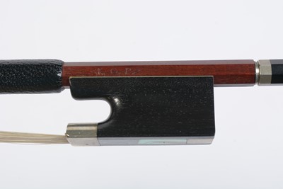 Lot 347 - Violin bow