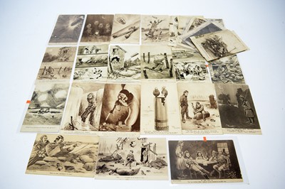 Lot 175 - 37 'Bystander's' Fragments from France Bruce Bairnsfather postcards