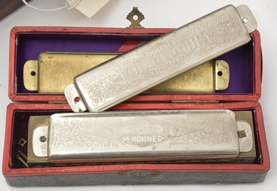 Lot 720 - Hohner harmonicas