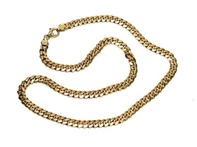 Lot 212 - A gold chain