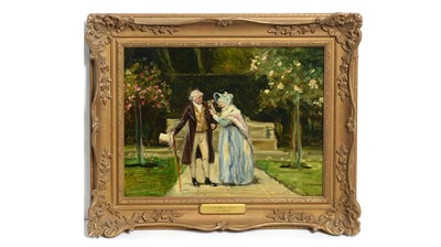 Lot 1115 - Frank Moss Bennett - A Buttonhole for Sir | oil