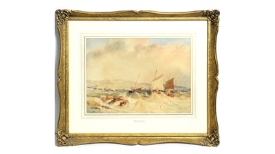 Lot 1066 - John Wilson Carmichael - Off Cullercoats | watercolour