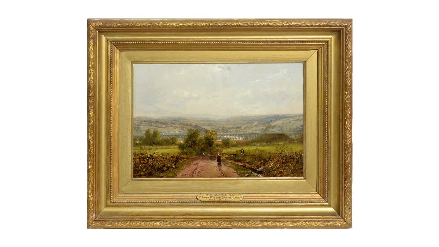 Lot 1173 - John Wilson Carmichael - Witton Le Wear | oil