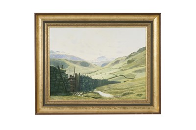 Lot 356 - Robert Ritchie - Low Snowbell Moor | acrylic