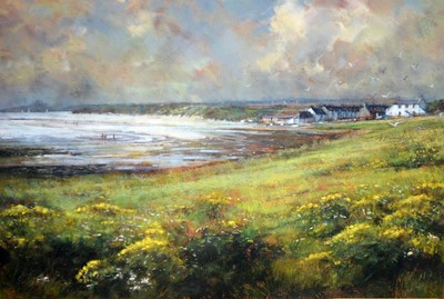 Lot 1065 - Robert Turnbull - Newton by the Sea | pastel