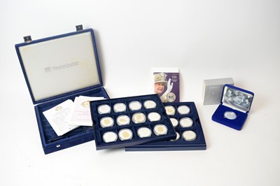 Lot 279 - A selection of Westminster silver proof coins