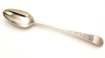 Lot 263 - A George III silver basting spoon