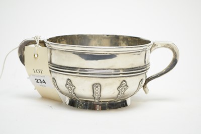 Lot 234 - An Edwardian twin-handled silver bowl