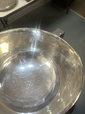 Lot 234 - An Edwardian twin-handled silver bowl