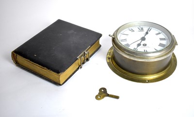 Lot 352 - A Smiths Cricklewood railway clock