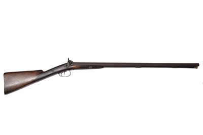 Lot 870A - A 19th Century muzzle loading percussion cap shotgun by Boston of Wakefield
