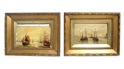 Lot 1158 - Bernard Benedict Hemy - A pair of North East marine views | oil