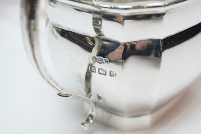 Lot 246 - A 1930s silver tea service, by Joseph Gloster