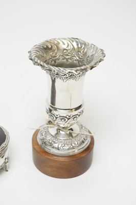 Lot 247 - A selection of silver items