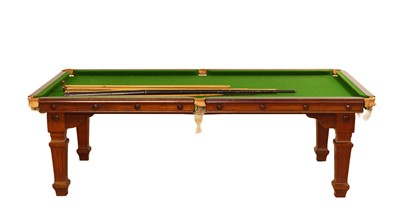 Lot 1318 - Rileys: A 20th Century snooker/dining table