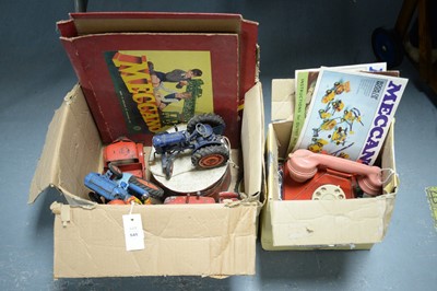 Lot 545 - A collection of die-cast and other toys