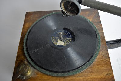 Lot 316 - A vintage record player