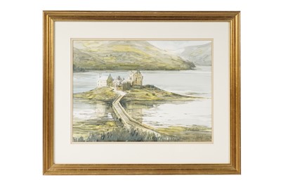 Lot 293 - George Musther Hutchinson - Eilean Donan Castle | watercolour
