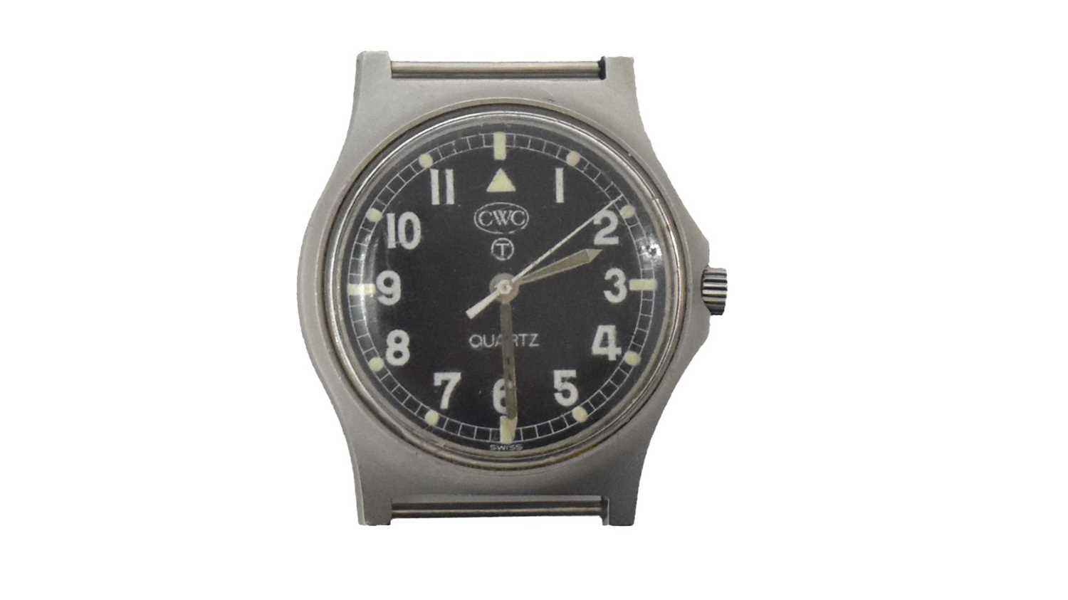 Lot 563 - CWC: a Military steel cased quartz