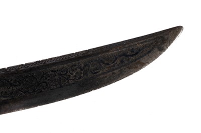 Lot 850 - A 19th Century Dha sword, Burmese