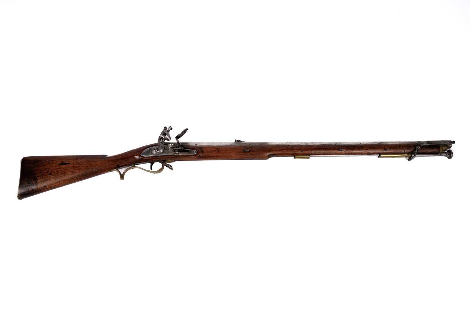 Raker Rifle Lot 879 - An early 19th Century Volunteer flintlock