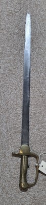 Lot 879 - An early 19th Century Volunteer flintlock Baker rifle, by Ketland, with bayonet