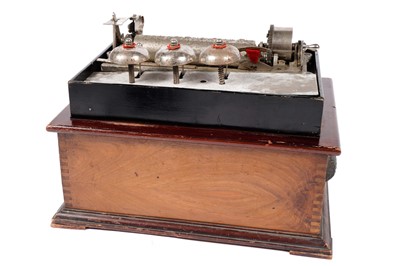 Lot 758 - An early 19th Century  'bells in sight' cylinder music box