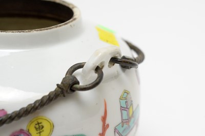 Lot 828 - Two Chinese tea kettles