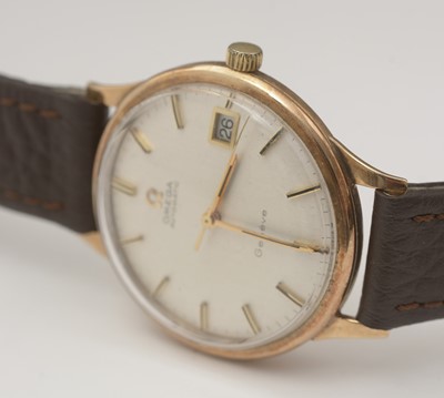 Lot 558 - Omega Geneve: a 9ct yellow gold cased automatic wristwatch