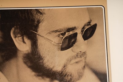 Lot 752 - An Elton John 'Honky Chateau' vinyl record sleeve and autograph