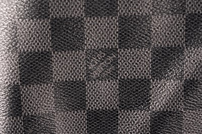 Lot 992 - A Louis Vuitton Damier Keepall in black and graphite