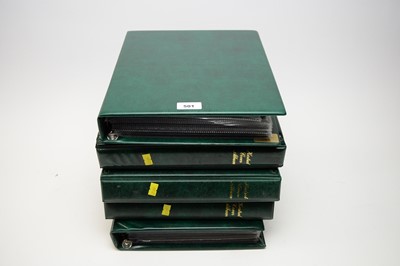 Lot 501 - Five albums of presentation packs, mostly commemorative, 1989-2012