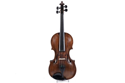 Lot 338 - A continental violin labelled Zosimo Bergonzi
