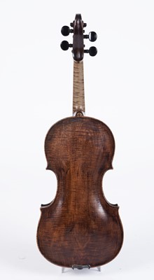 Lot 338 - A continental violin labelled Zosimo Bergonzi