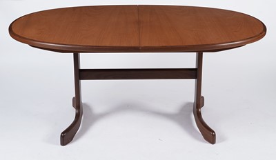 Lot 39 - Victor B Wilkins for G Plan - Fresco: A retro teak extending dining table and six chairs