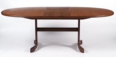 Lot 39 - Victor B Wilkins for G Plan - Fresco: A retro teak extending dining table and six chairs